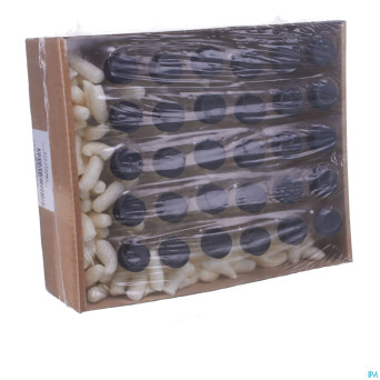 Flacon verre blc rd+caps p28 obus    100ml 30 aca