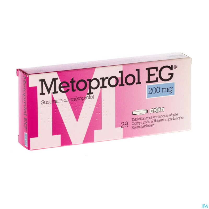 Metoprolol 200mg eg comp liber prol 28x200mg