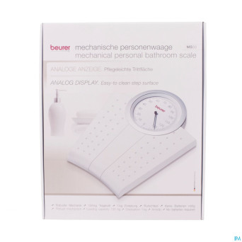 Beurer balance mecanique 135kg/1kg blanc    ms50w