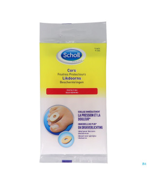 Scholl pharma protecteur cors rond feutre 9