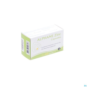 Alphane zinc blister caps 6x10