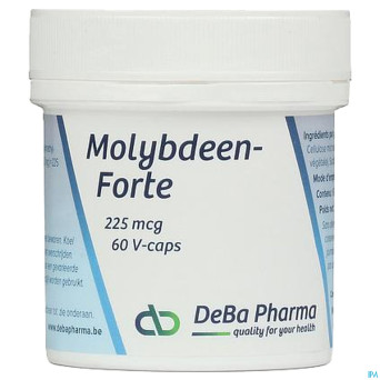 Molybdene forte    v-caps 60x225mcg deba