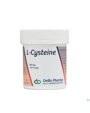 L-cysteine 500mg + vit c-b6 v-caps  60    deba