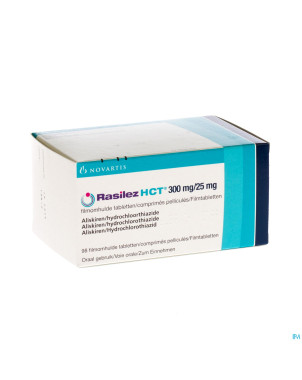 Rasilez hct 300 mg/25,0 mg comp pell 98