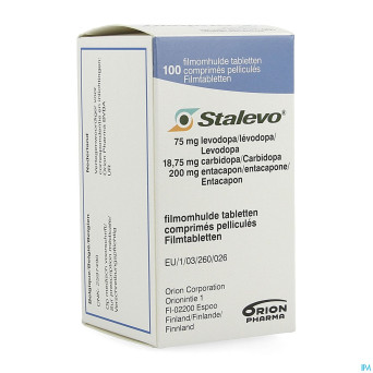 Stalevo  75mg/18,75mg/200mg comp pell 100