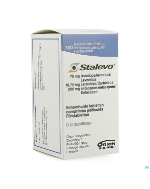 Stalevo  75mg/18,75mg/200mg comp pell 100