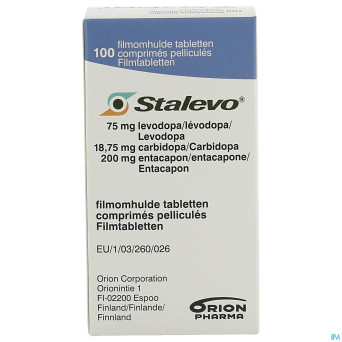 Stalevo  75mg/18,75mg/200mg comp pell 100