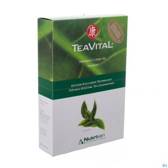 Tea vital de luxe the vert feuille boite 125g