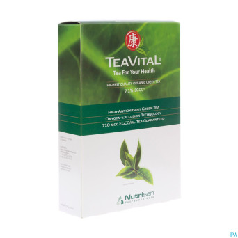 Tea vital standard the vert feuille boite 125g