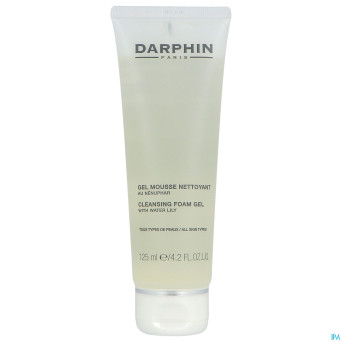 Darphin gel mousse nett nenuphar   tube 125ml d3fp