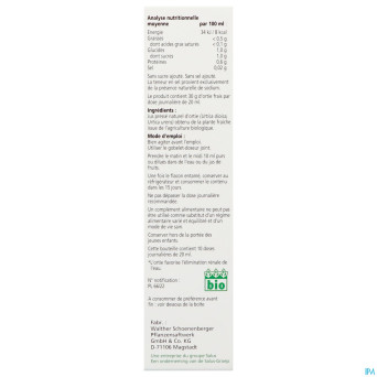 Salus jus bouleau bio    200ml