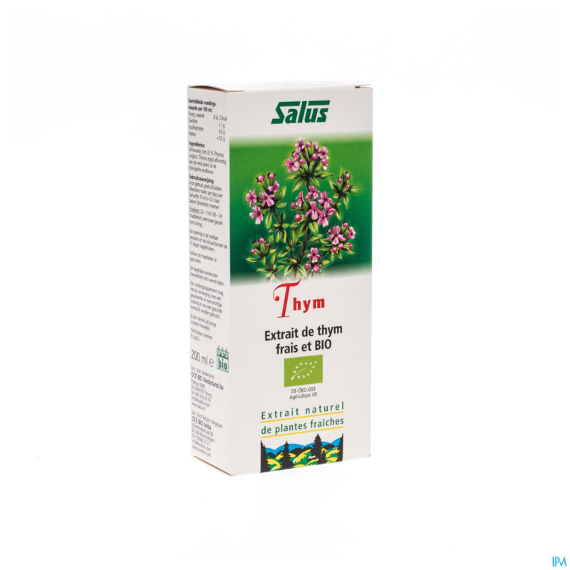 Salus jus thym bio    200ml