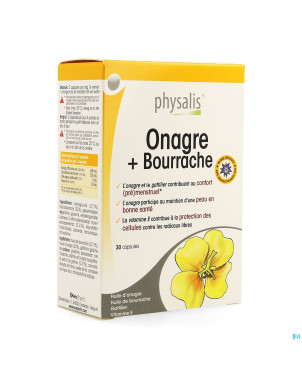 Physalis onagre-bourrache softcaps 30
