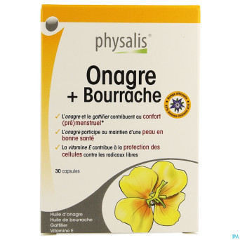 Physalis onagre-bourrache softcaps 30