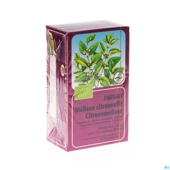 Salus tisane citronelle-melisse bio sach 15