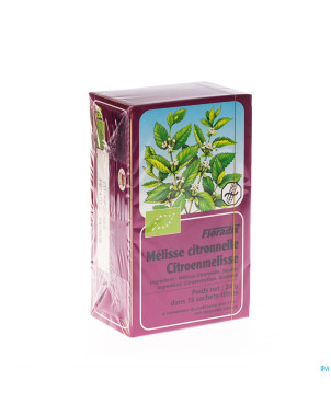 Salus tisane citronelle-melisse bio sach 15