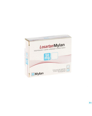 Losartan mylan  50 mg tabl 28 x  50 mg