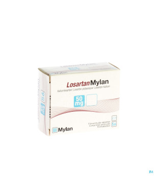 Losartan mylan  50 mg tabl 56 x  50 mg