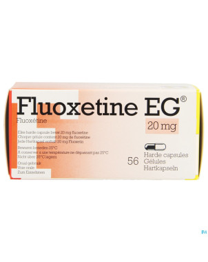 Fluoxetine eg pi pharma caps 56 x 20mg  pip