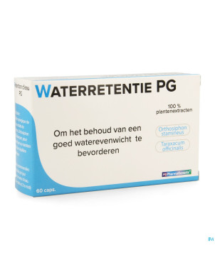 Retention d'eau pg pharmagenerix    caps  60
