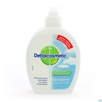 Dettolcosmetic peau sensible gel lavant nf 1x250ml