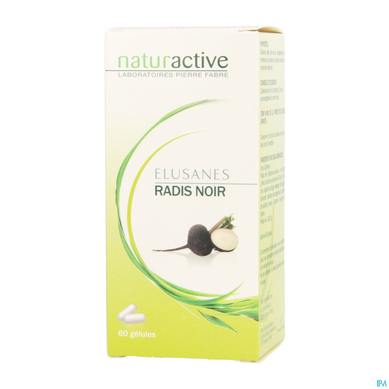 Elusanes radis noir    pot gel 60