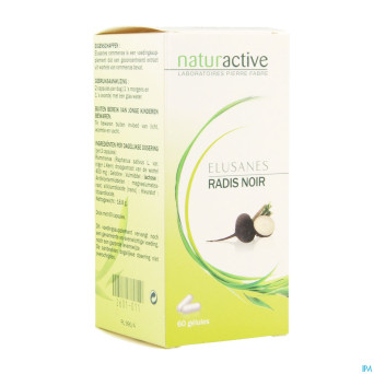 Elusanes radis noir    pot gel 60