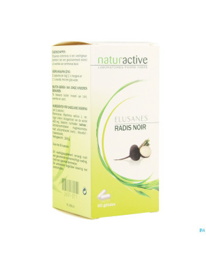 Elusanes radis noir    pot gel 60