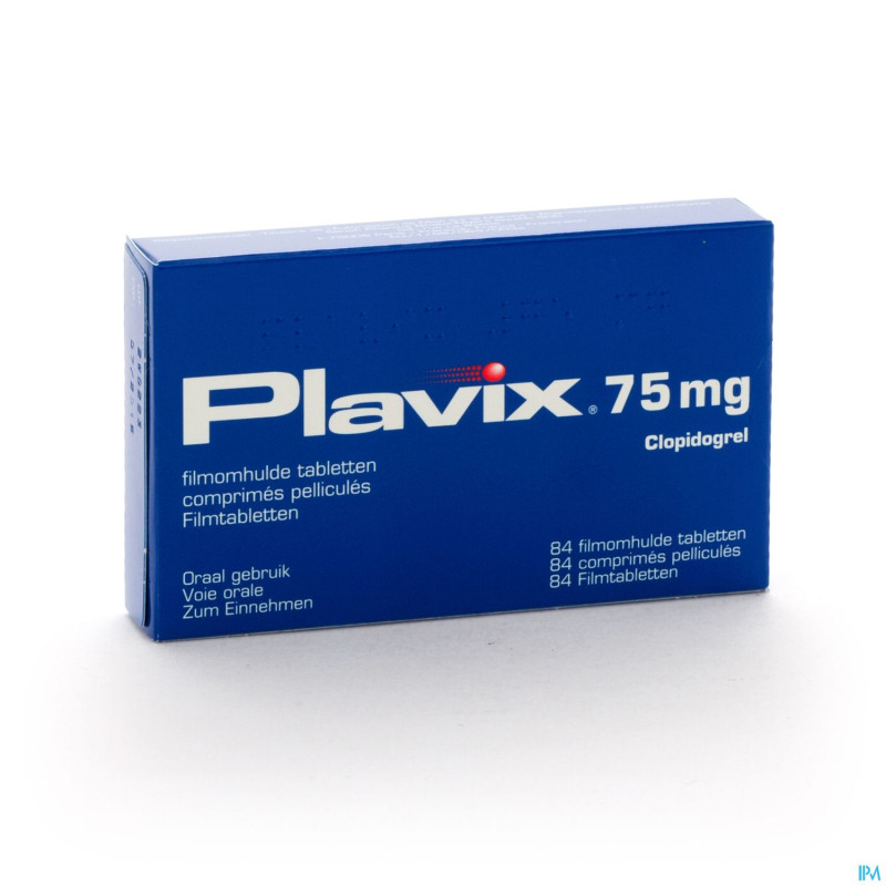 Plavix comp 84 x 75 mg cfr 3558491