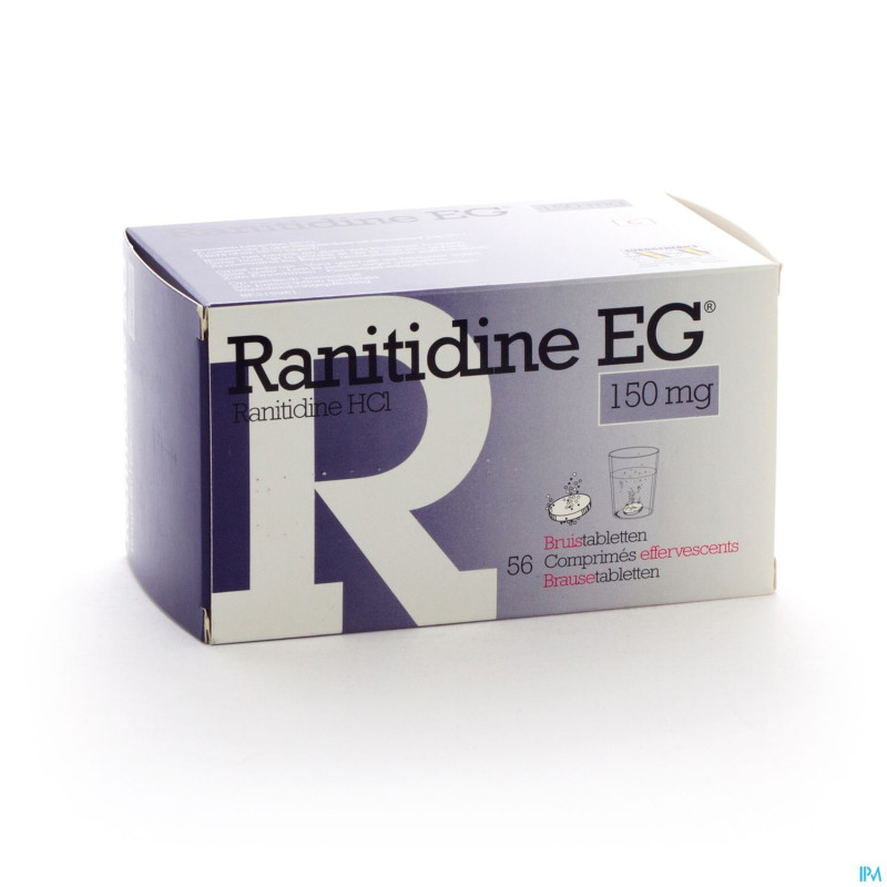 Ranitidine eg comp eff  56x150mg tube