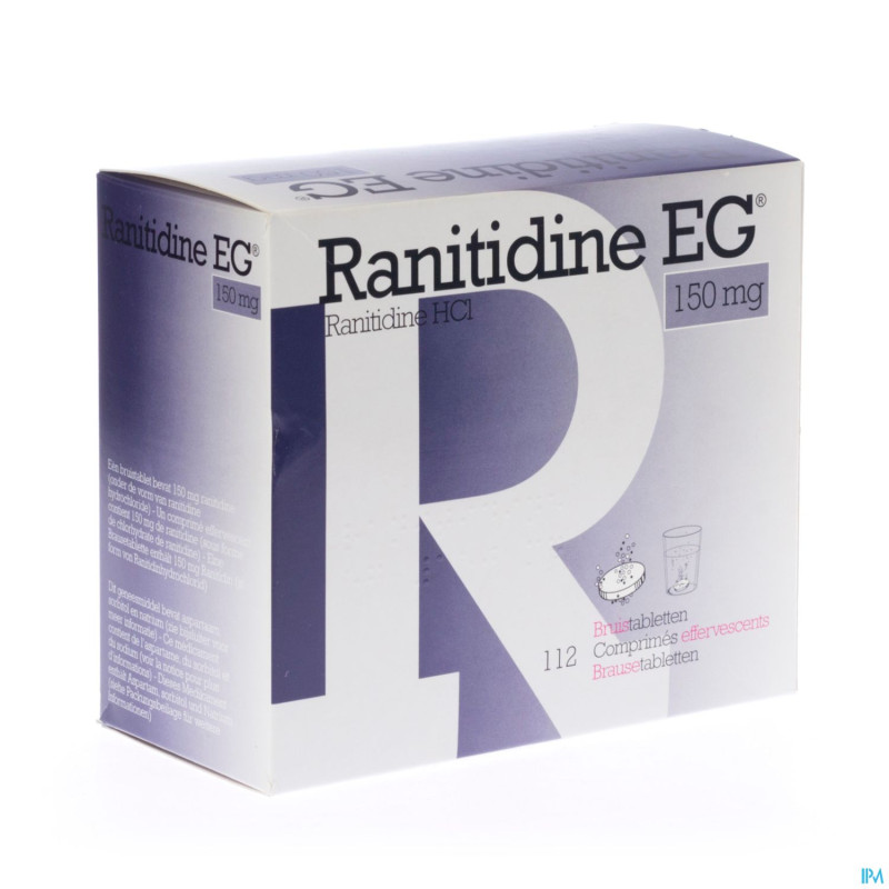 Ranitidine eg comp eff 112x150mg tube