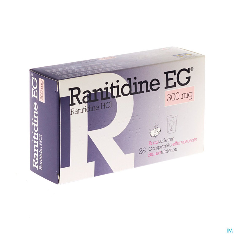 Ranitidine eg comp eff  28x300mg tube