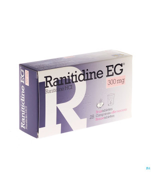 Ranitidine eg comp eff  28x300mg tube