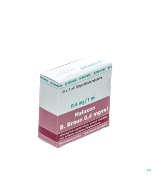 Naloxon b. braun 0,4 mg/ml amp sol inj 10 x 1 ml