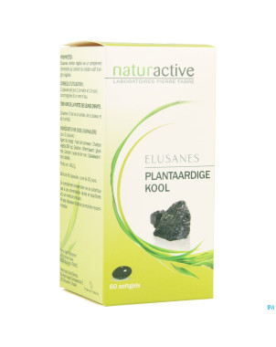 Elusanes charbon vegetal softgels 60