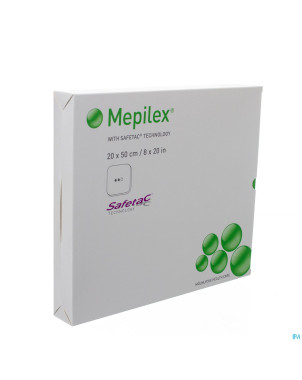 Mepilex pans mousse sil abs ster 20x50cm  2 294500