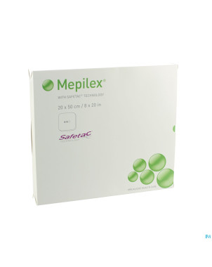 Mepilex pans mousse sil abs ster 20x50cm  2 294500