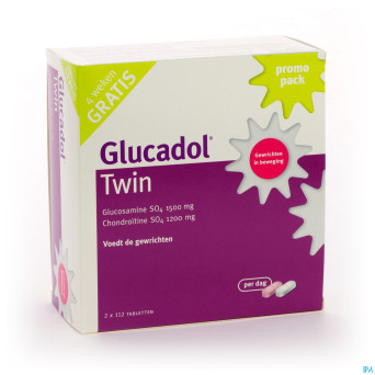 Glucadol twin promo tabl 2x84+2x28