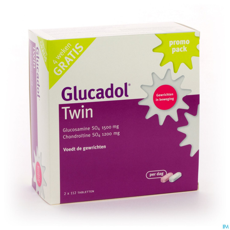 Glucadol twin promo tabl 2x84+2x28