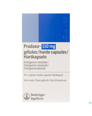 Pradaxa 110 mg caps dur  10