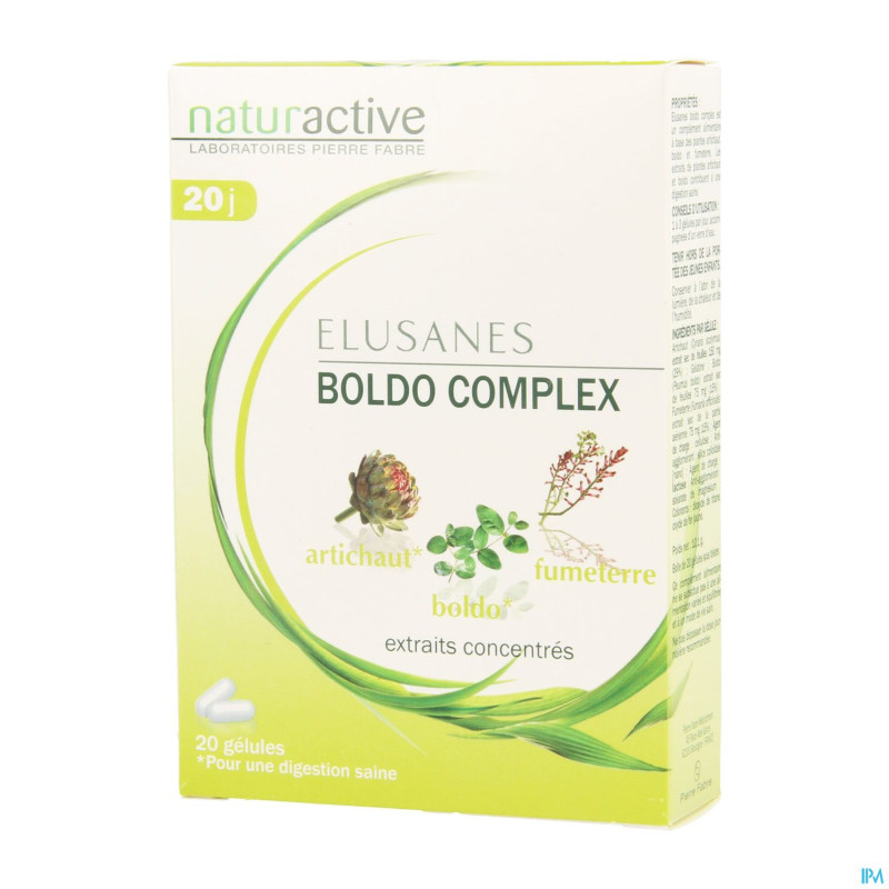 Elusanes boldo complex blister gel 20