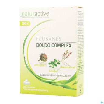 Elusanes boldo complex blister gel 20