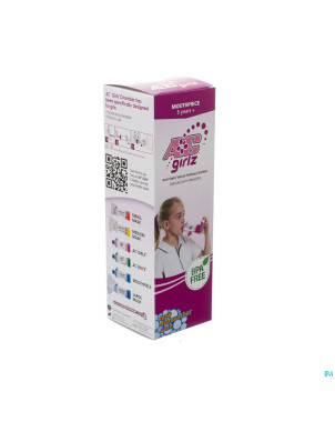 Aerochamber plus a/static+flow-vu-mouthpiece girlz