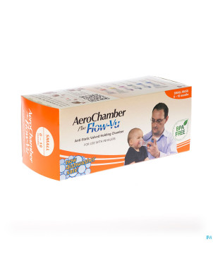 Aerochamber plus a/static+flow-vu-mask baby