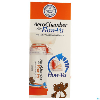 Aerochamber plus a/static+flow-vu-mask baby