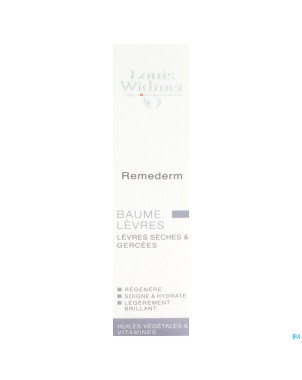 Widmer remederm baume levres parf    tube 15ml