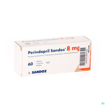 Perindopril sandoz 8 mg sandoz comp  60 x 8 mg