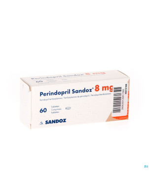 Perindopril sandoz 8 mg sandoz comp  60 x 8 mg