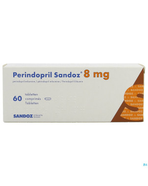 Perindopril sandoz 8 mg sandoz comp  60 x 8 mg