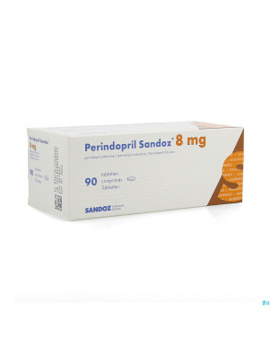 Perindopril sandoz 8 mg sandoz comp  90 x 8 mg